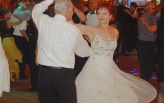 Couple dancing.