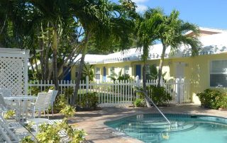 Photo of a Poolside Area in Pompano Beach, Perfect for Temporary Housing.